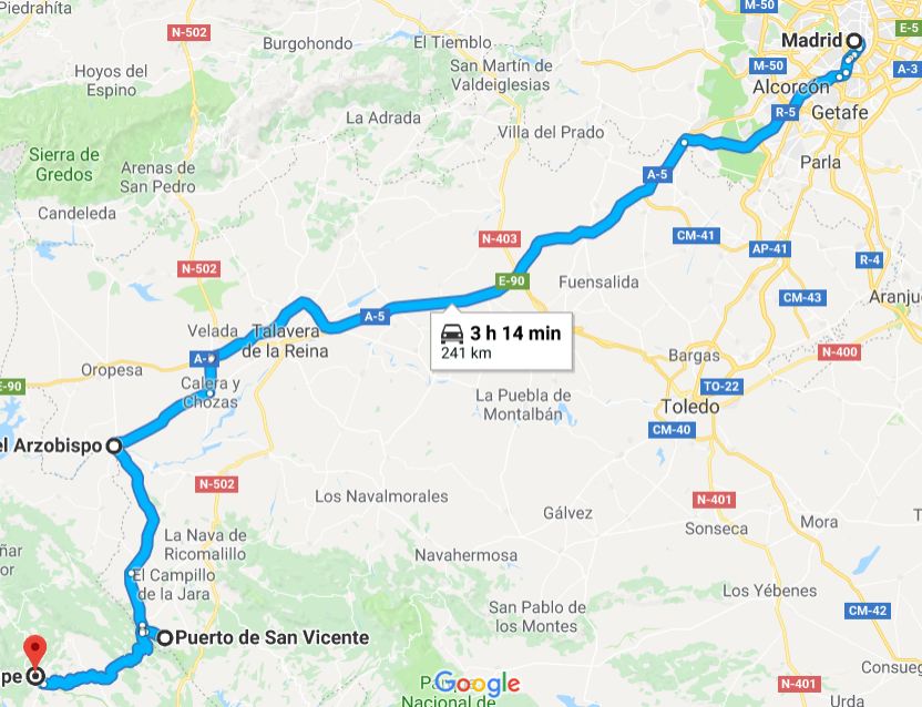 Ruta domingo